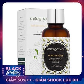 Tinh Dầu Sả Chanh Milaganics (30ml)