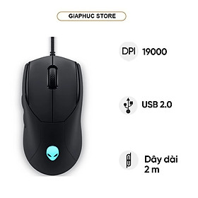 Mua Chuột Gaming Có Dây Dell Alienware AW320M - Hàng Chính Hãng