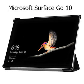 Bao Da Cover Cho Máy Tính Bảng Microsoft Surface Go 10 Inch Hỗ Trợ Smart Cover