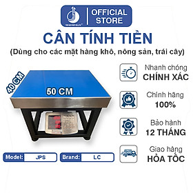Mua Cân Điện Tử Tính Tiền JPS - Mặt Bàn Cân 400x500MM - Đầu Chống Nước