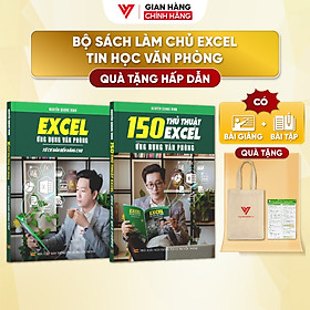 Combo 2 Sách Excel Và 150 Thủ Thuật Ứng Dụng Văn Phòng Từ Cơ Bản Đến Nâng Cao
