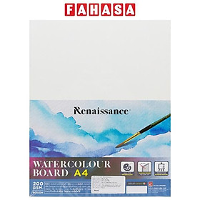 Giấy Bìa Vẽ Màu Nước A4 - Renaissance