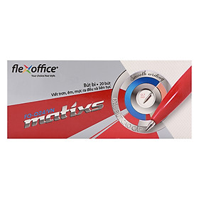 Hộp 20 cây bút bi flexoffice fo-024