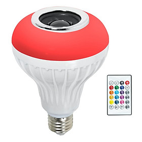 LED Smart Light Bulb E27/B22 RGB Color Changing Dimmable Bluetooth Speaker Bulb