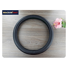 Bọc vô lăng cao cấp Macsim mã L611 chất liệu da thật - Khâu tay 100% size M màu đen