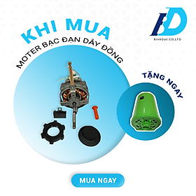 MOTER QUẠT B4 100% DÂY ĐỒNG - BẠC ĐẠN TRỰC TIẾP KHÔNG CẦN SƠ MI LÓT - HÀNG CHÍNH HÃNG Fanti