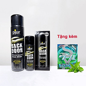 Gel Bôi Trơn Gốc Silicon Giảm Đau Cho Hậu Môn Pjur Back Door Relaxing