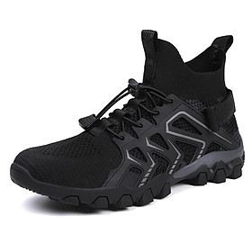 Giày nước ngược dòng chân trần cao Color: Black Shoe Size: 42