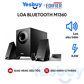 Mua Bộ loa 2.1 vi tính EDIFIER M1360 Có bảng điều khiên rời - Âm thanh sắc nét - Vỏ gỗ MDF chống dội âm - Hàng chính hãng