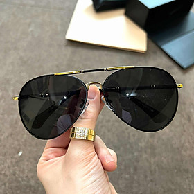 Kính râm nam đi đường chống nắng chống lóa Uv gọng nhẹ cao cấp