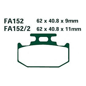 Má phanh dầu KLX 250  FA152/2