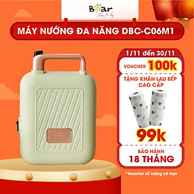 Mua Máy Nướng Bánh Đa Năng Bear Nướng Bánh Sandwich  Crepe  Waffle Rán Trứng Xúc Xích DBC-C06M1