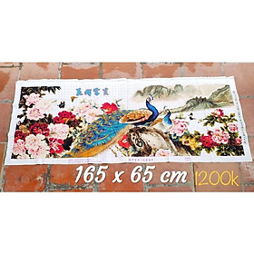 Tranh Thêu Chữ Thập Mẫu Công Phu Thê Viên Mãn Gia Hoà Vạn Sự Hưng 12