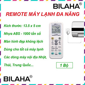 Bộ combo 5-10 remote điều khiển máy lạnh đa năng dòng mới, cũ nội địa nhật, thái, việt nam (Hàng Chính Hãng)