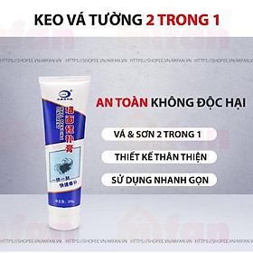 Mua Keo Vá Vết Nứt Tường Nhà Cao Cấp Chống Nước Chống Mốc-Keo vá trám tường  phục hồi vết nứt  mốc  bẩn  làm mới tường nhà
