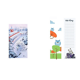 Tiểu Thuyết : Khúc Ngẫu Hứng Trước Ga Mahoro_Tặng Bookmark