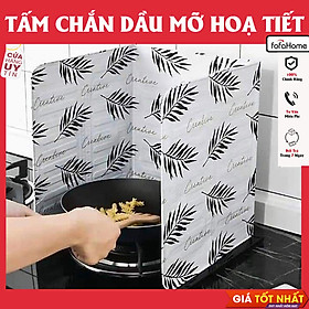 Mua Tấm Chắn Dầu Mỡ Bếp Gas In Hoạ Tiết 3D Cao Cấp  Chịu Nhiệt Tốt An Toàn Với Người Sử Dụng Giao Hoạ Tiết Ngẫu Nhiên