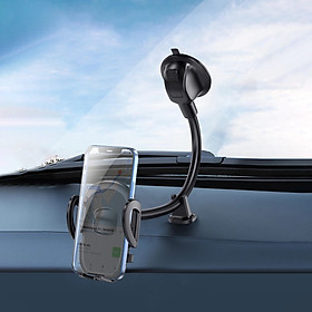 Giá đỡ Wiwu CH016 Car Mount dành cho điện thoại trên ô tô hút mặt da, mặt kính, mặt nhựa chất liệu nào cũng hút được - Hàng chính hãng