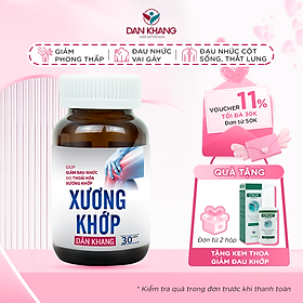 Viên Uống Chống Nhức Mỏi Xương Khớp, Tăng Cường Sức Khoẻ Xương Khớp Dân Khang - Hộp 30 Viên Nén