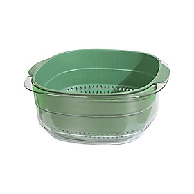 Multi Use Kitchen Fruit Drain Basket Vegetables Washing Bowl Kitchen Gadget