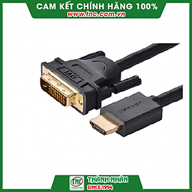 Cáp HDMI sang DVI Ugreen dài 1.5m 11150 -Hàng chính hãng