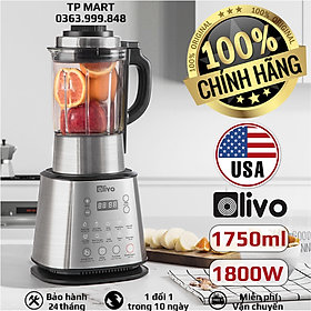 Máy Làm Sữa Hạt Đa Năng - Sữa Đậu Nành - Xay Sinh Tố OLIVO X20 - 14 Chức Năng - Hàng chính hãng