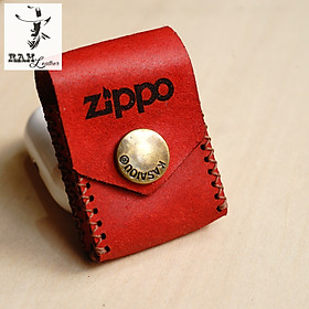 TÚI ZIPPO DA BÒ THẬT