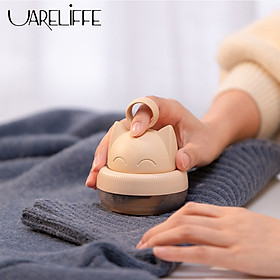 Máy cắt lông xù quần áo Uralife bằng thép không gỉ Máy cắt lông quần áo mèo dễ thương