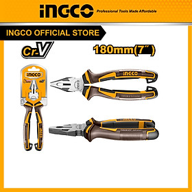 Mua Kìm răng 7 inch 180mm chất liệu thép Crv Ingco HCP28188