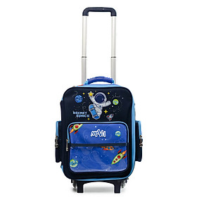 Vali cho bé  Mr Vui VLEB202 phù hợp cho bé đi du lịch 45 x 28 x 21 cm - Phi hành gia