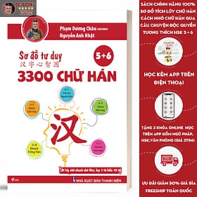 [Download Sách] Sách - Sơ Đồ Tư Duy 3300 Chữ Hán tập 56 - Học Từ Vựng Tiếng Trung Qua Hình Ảnh Và Sơ Đồ - Phạm Dương Châu - Kèm Adio Chuẩn Giọng Người Bản Xứ