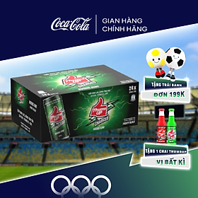 Lốc/Thùng 24 Lon Nước Giải Khát Thums Up Hương Kiwi 320ml x 24 Sale 25.07