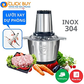 Lưỡi Máy Xay Thịt Đa Năng Cối INOX 304, 2L Cao Cấp - Dao Dự Phòng Máy Xay