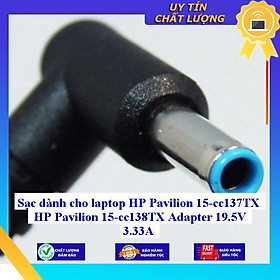 Sạc dùng cho laptop HP Pavilion 15-cc137TX HP Pavilion 15-cc138TX Adapter 19.5V 3.33A - Hàng Nhập Khẩu New Seal