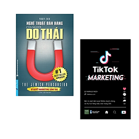 Combo 2 cuốn sách Marketing - Bán Hàng : Tiktok Marketing + Nghệ Thuật Bán Hàng Của Người Do Thái (Tái Bản 2020)