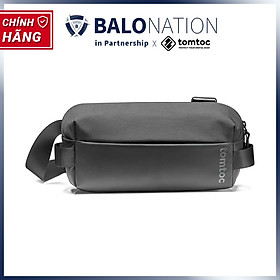 Túi Đeo Chéo TOMTOC Lightweight Codura Sling Bag H02-A04D Black - Hàng Chính Hãng