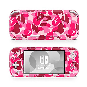 Mua Skin decal dán Nintendo Switch Lite mẫu Camo đỏ hồng (dễ dán  đã cắt sẵn)