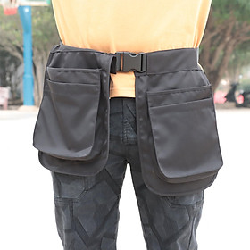 Portable Gardening Tool Waist Bag Belt Phone Holder Hip Bag Multi Purpose with Adjustable Belt Pocket for Climbing Fishing Sports Gym Hiking