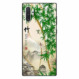 Ốp lưng in cho Samsung Note 10 Plus Tranh Làng Tre