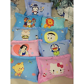 Mua Gối đầu cho bé - Vỏ cotton nhập khẩu nhiều họa tiết dễ thương 4.9 đã kèm ruột gối