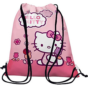 Túi rút Hello Kitty vườn hoa và bướm - BDCT021