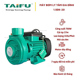 Mua Máy bơm nước ly tâm 750W (1HP) TAIFU 1.5DK-20 - Bảo hành 1 năm ( Cam kết hàng chính hãng )