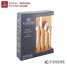 Mua Viners - Bộ dao muống nĩa Twist - 16 món