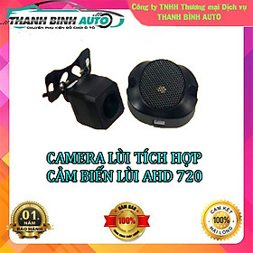 Camera lùi tích hợp cảm biến lùi ahd 720 cho màn hình android trên ô tô