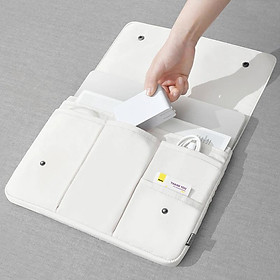 Túi Đựng Laptop Siêu Nhẹ Dành Cho Macbook Air Pro 13 14 15 16 Inch Tay Máy Tính Bảng Dành Cho iPad kinh Doanh Cặp - 15.4-inch