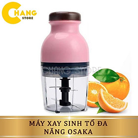 Máy Xay Đa Năng OSAKA Đầu Dẹt Mini Hàng Xuất Nhật Siêu Tiện Lợi