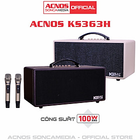 Dàn âm thanh di động xách tay mini ACNOS KS363H [HÀNG CHÍNH HÃNG]