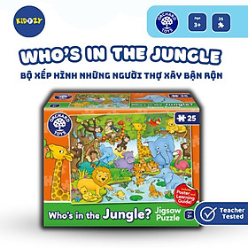 Bộ xếp hình Who's in the Jungle? - Orchard Toys giúp trẻ phát triển kiến thức và kỹ năng quan sát