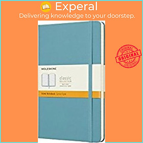 Sách - Moleskine Reef Blue Notebook Large Ruled Hard by Moleskine (paperback)