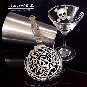 Mua Lọc đá đầu sọ hoa văn - Strainer skull